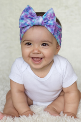 Printed Cable Knit Headband